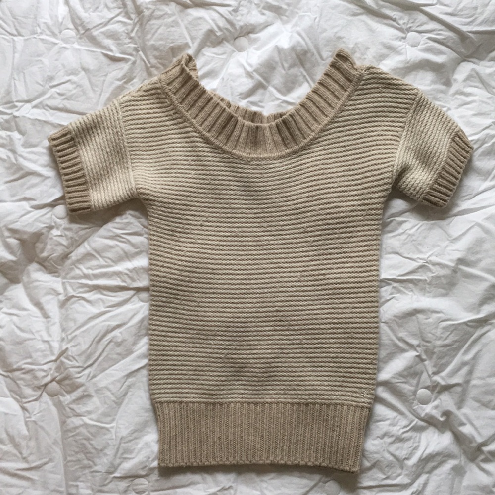 Off shoulder sweater